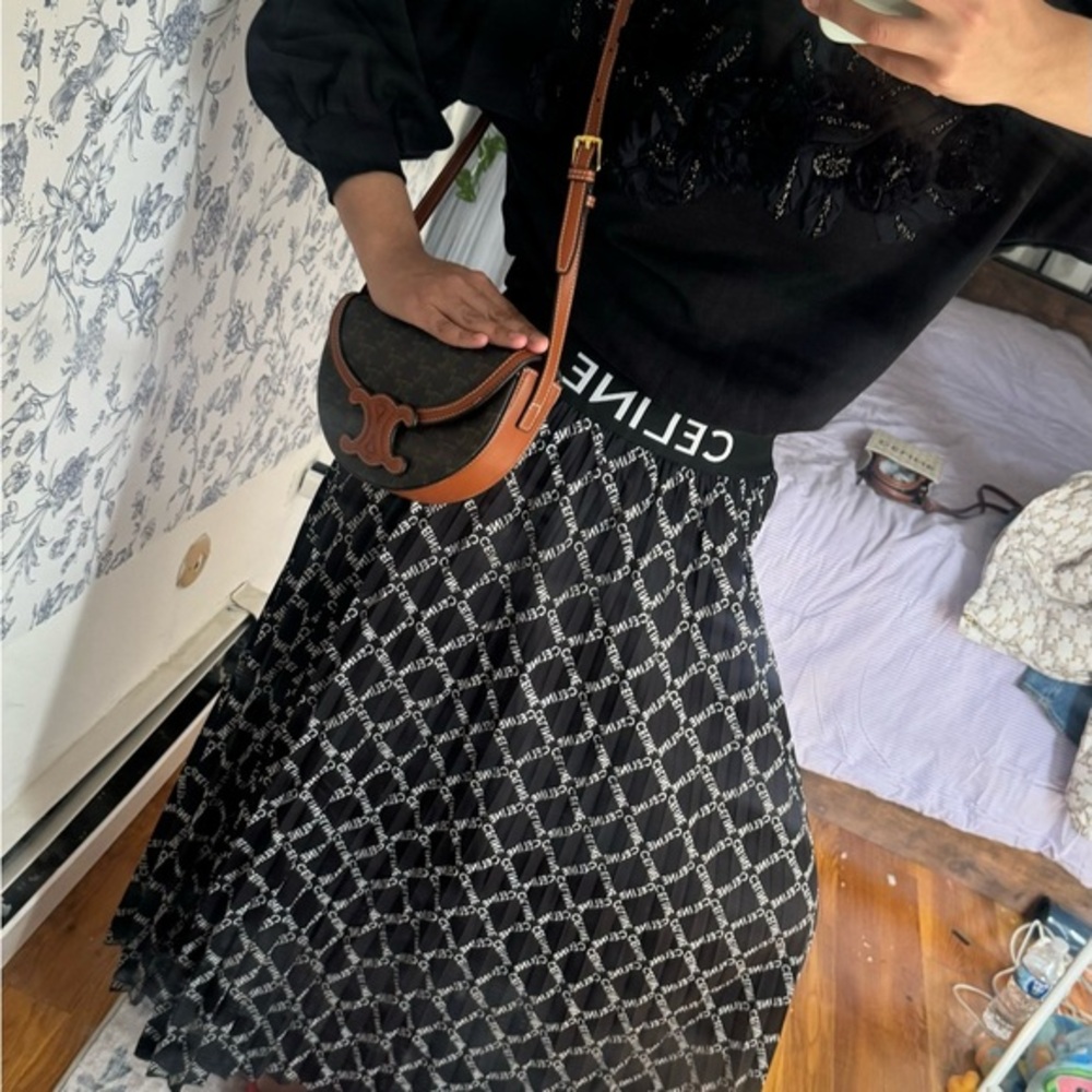 Luxury vibes women black maxi skirts size S-M